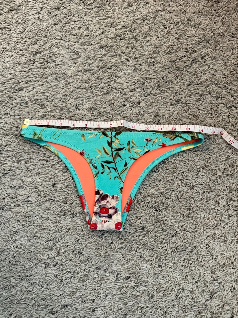 Triangl Bikini Bottom Floral Tropical Print XS - Picture 4 of 6
